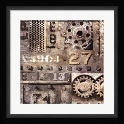 Framed Industrial II Print