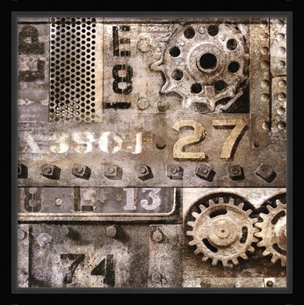 Framed Industrial II Print