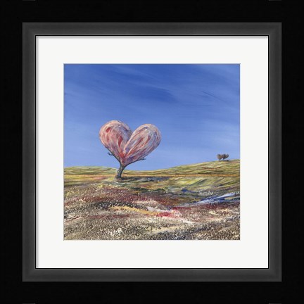 Framed Linea di confine Print