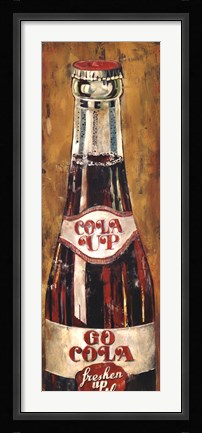 Framed Cola Up Print
