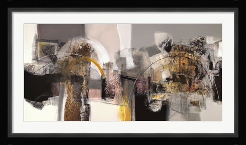 Framed Un passo dopo l'altro Print