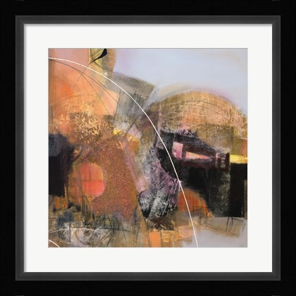 Framed Oltre l'orizzonte Print