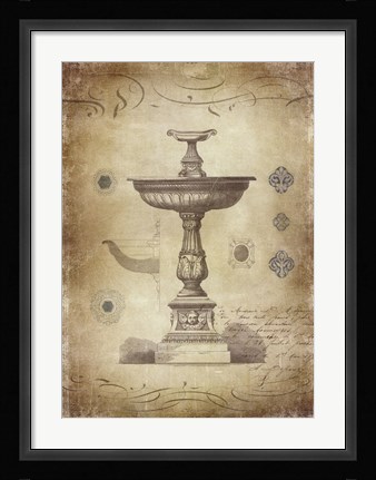 Framed Ornamental II Print