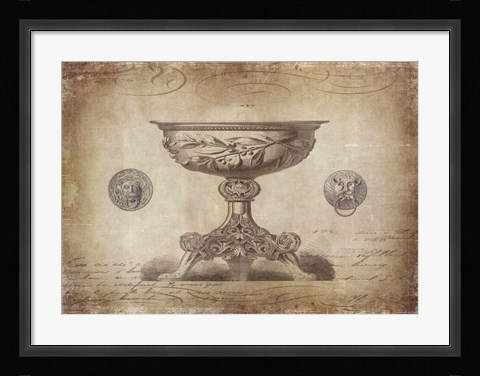 Framed Ornamental III Print