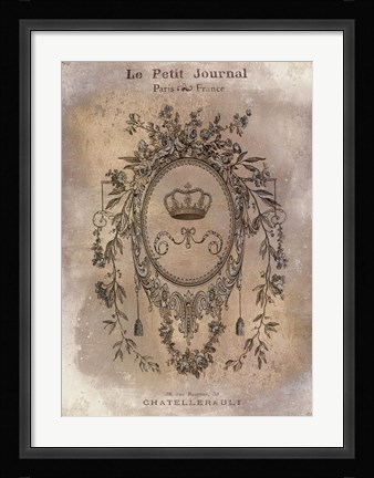 Framed Le Petite Journal Print