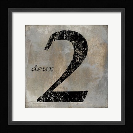 Framed deux Print