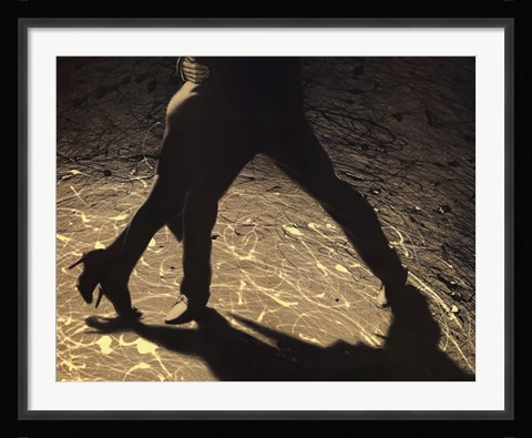 Framed Tango in controluce Print