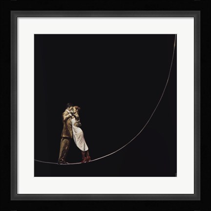 Framed Tango allo specchio (particolare) Print