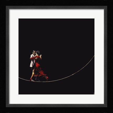 Framed Lungo un Tango (particolare) Print