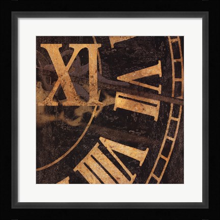 Framed Roman Numerals I Print