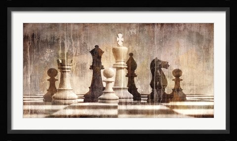 Framed Chess Print