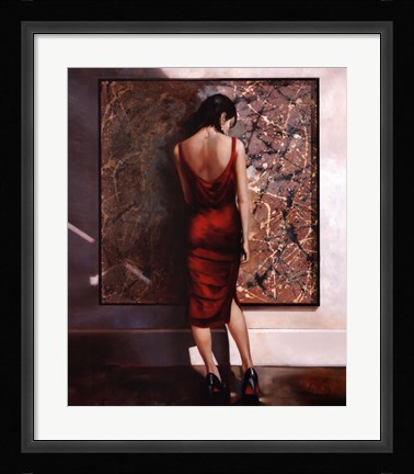 Framed Waiting Moment Print