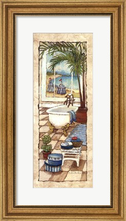 Framed Day in Paradise II Print