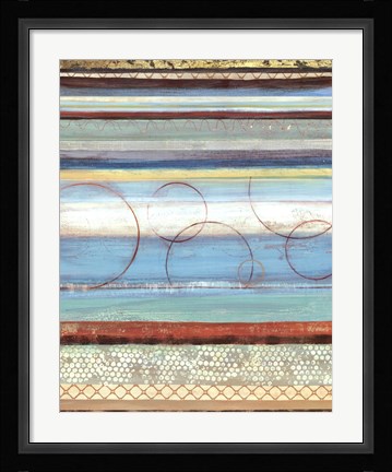 Framed Strata I Print