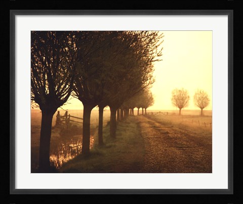 Framed Misty Morning Print