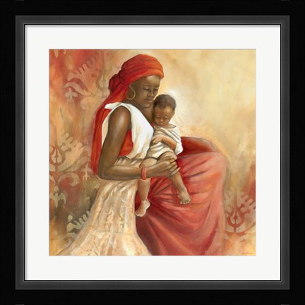 Framed Beauty of Love I Print