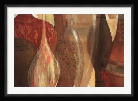 Framed Moroccan Market Print