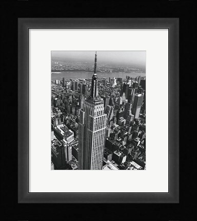 Framed Empire State Building Print