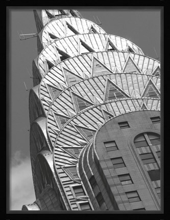 Framed Chrysler Detail Print