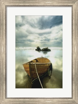 Framed Old Boat Print