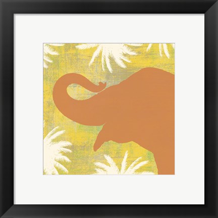 Framed Elephant Print