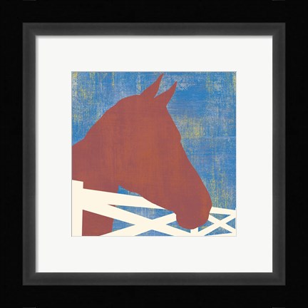 Framed Horse Print