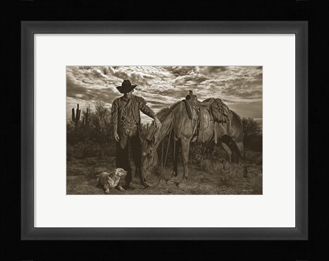 Framed Compadres Print