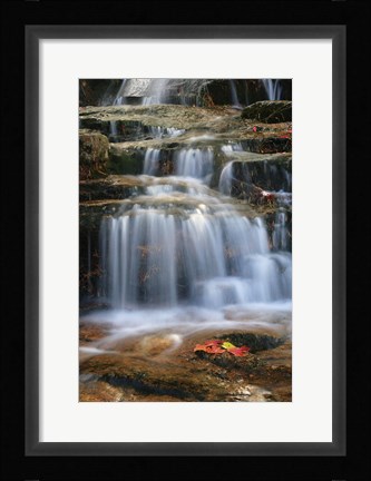 Framed Waterfall Whitecap Stream Print