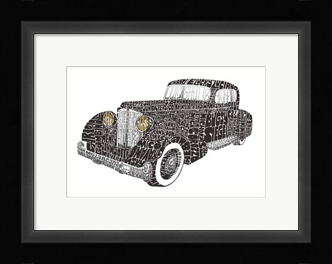 Framed Famous Mobsters Print