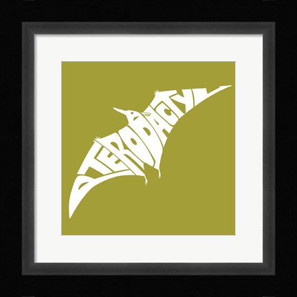 Framed Pterodactyl Print