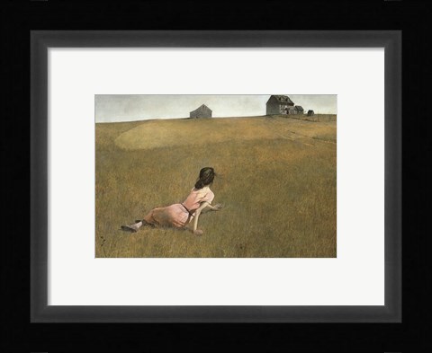 Framed Christina's World Print