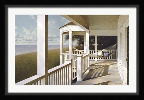 Framed Sunlit Hammock Print