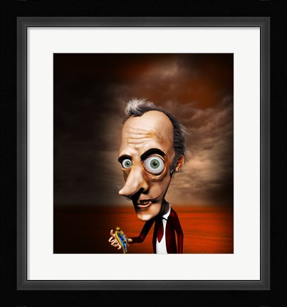 Framed Salvador Dali Print
