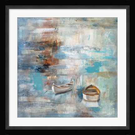 Framed Calm Sea Print