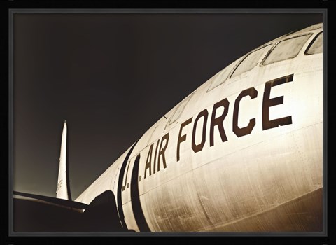 Framed Air Force Airplane Print