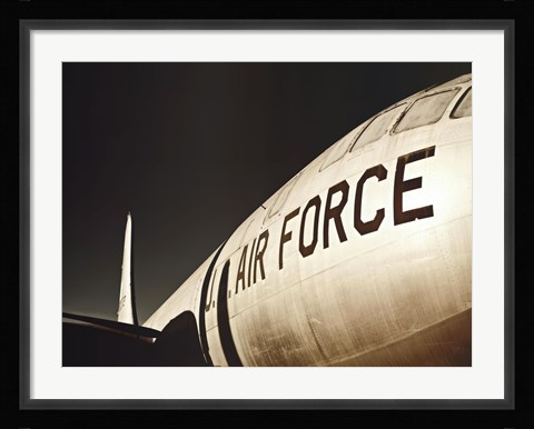 Framed Air Force Airplane Print