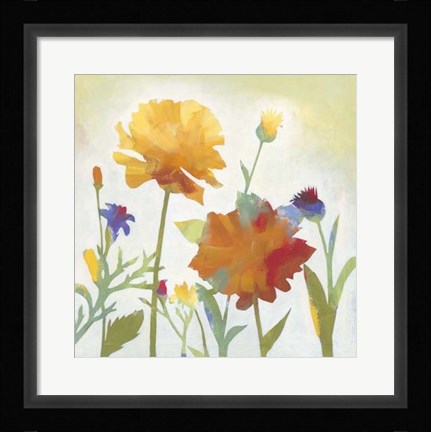 Framed Chelsea Floral I Print