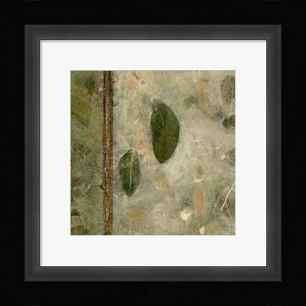 Framed Earthen Textures III Print