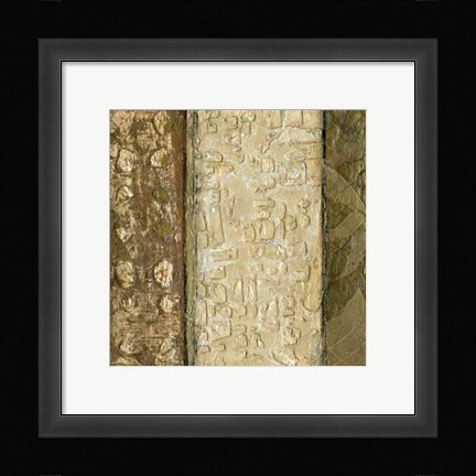 Framed Earthen Textures X Print