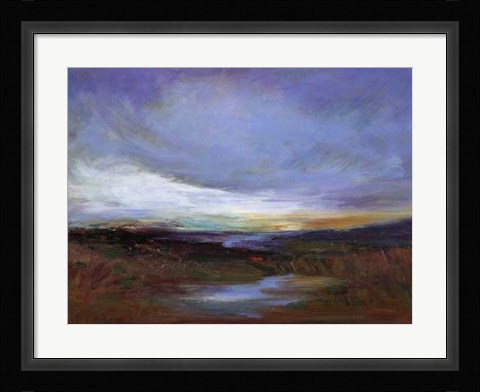 Framed Coastal Wetlands Print