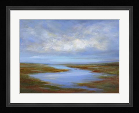 Framed Pescadero Wetlands Print