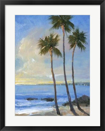 Framed Tropical Breeze II Print