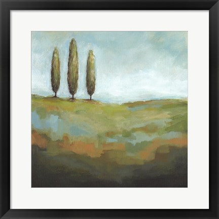 Framed Singing Trees I Print