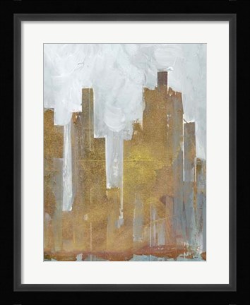 Framed Urban Dawn II Print
