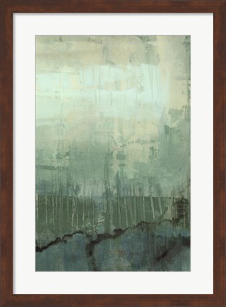 Framed Emerald Sky II Print