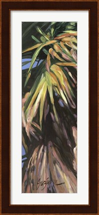 Framed Wild Palm I Print