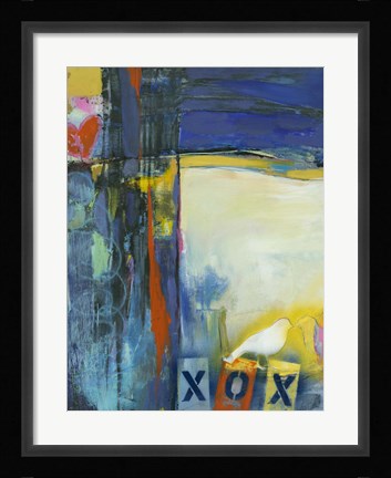 Framed Besame Mucho I Print