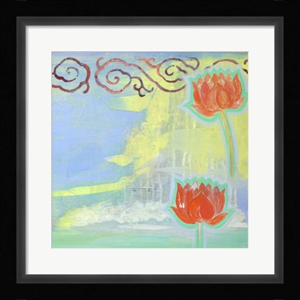 Framed Breathe Some More I Print