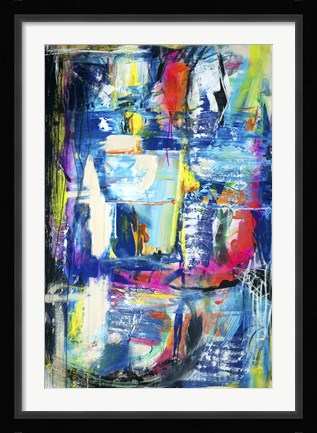 Framed Spiritual Graffiti II Print
