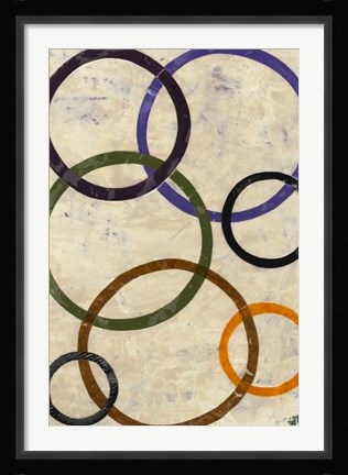 Framed Round-n-Round II Print